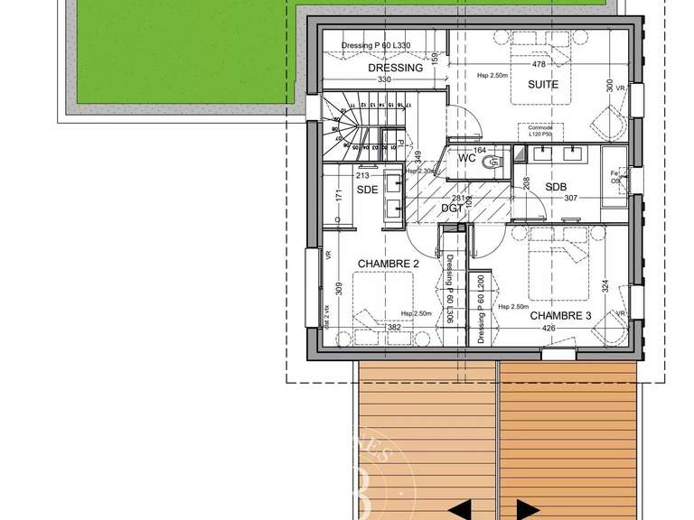 Maison Anglet - 4 chambres - 171m²