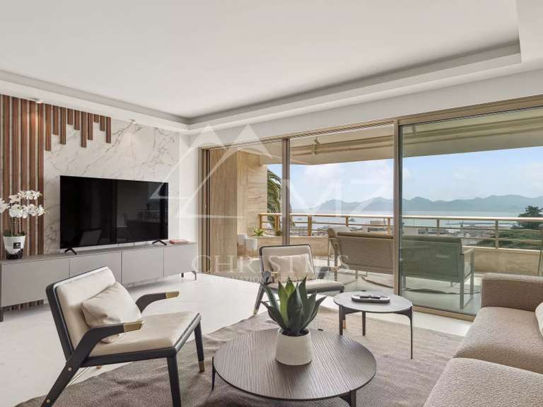 Appartement avec Vue sur mer Cannes - 3 chambres - 100m²
