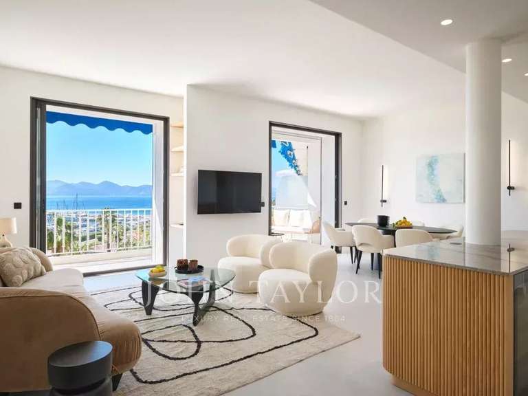 Appartement avec Vue sur mer Cannes - 3 chambres - 100m²