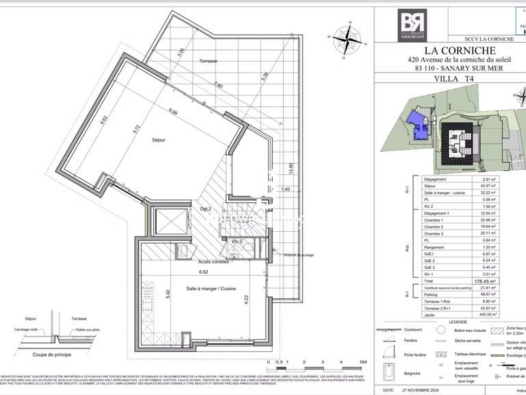 Villa avec Vue sur mer Sanary-sur-Mer - 3 chambres - 178m²