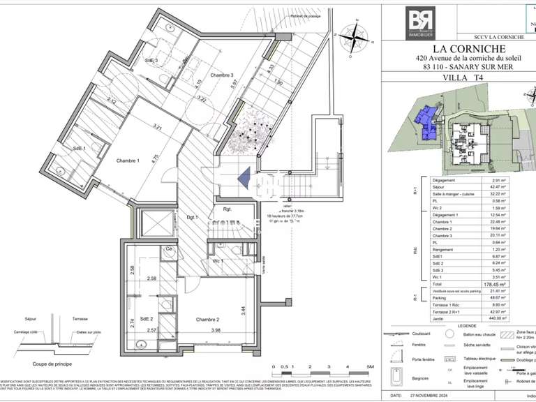 Villa avec Vue sur mer Sanary-sur-Mer - 3 chambres - 178m²