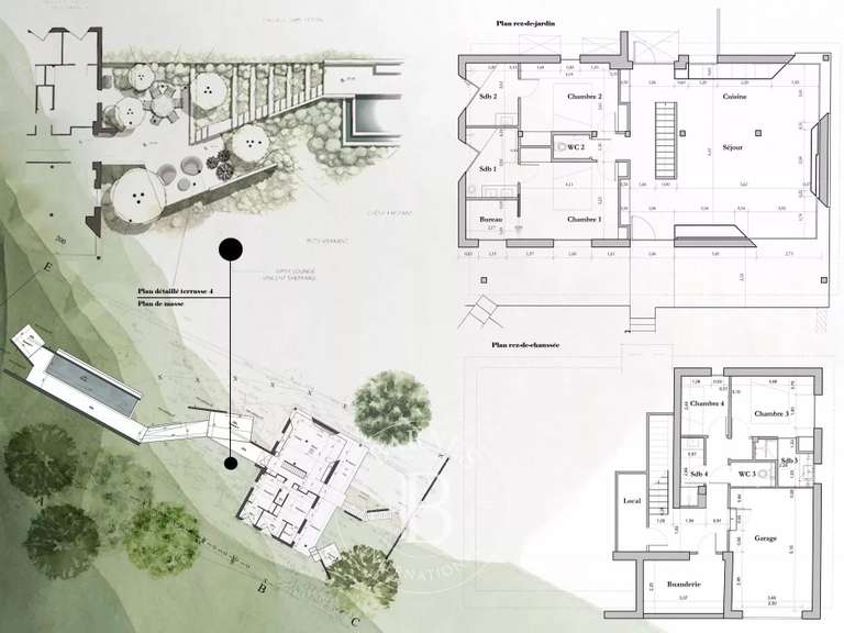 Villa Mandelieu-la-Napoule - 4 chambres - 128m²