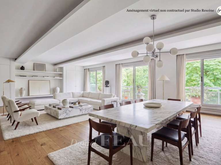 Appartement Paris 16e - 4 chambres - 227m²