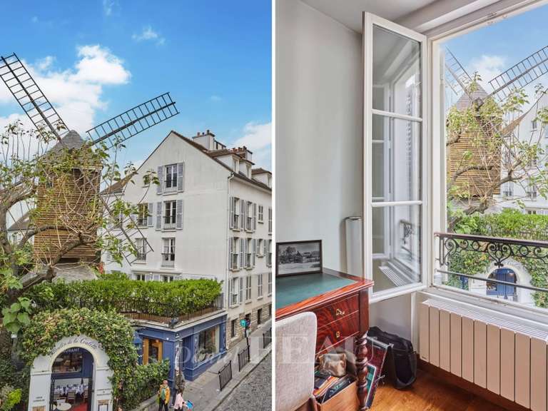 Appartement Paris 18e - 1 chambre - 52m²