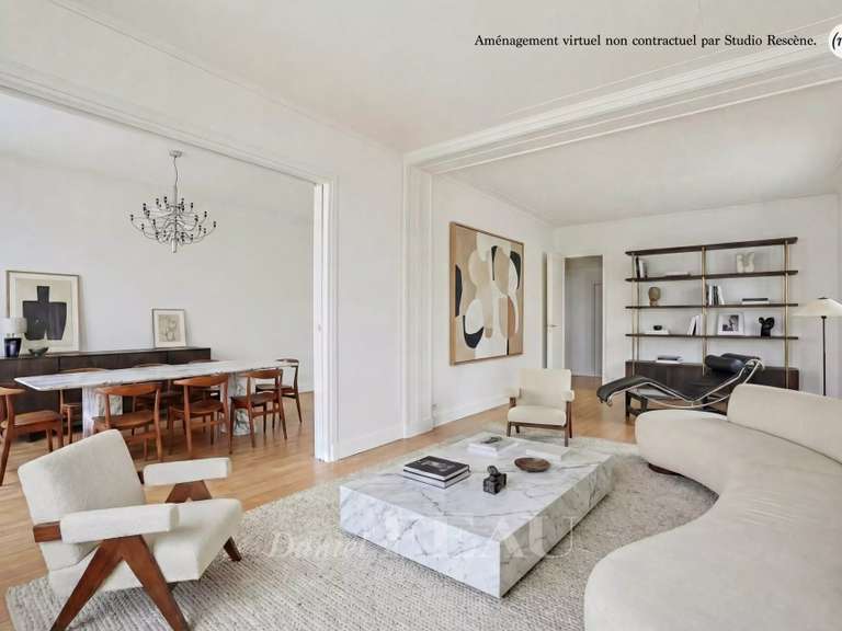 Appartement Paris 16e - 3 chambres - 110m²