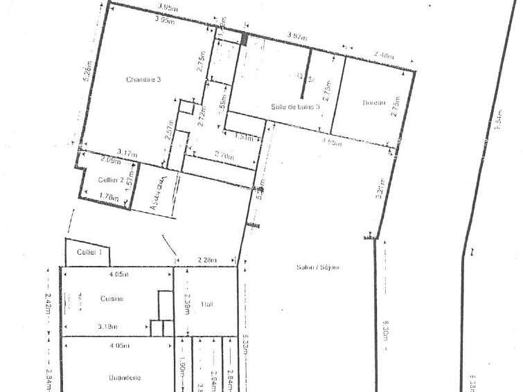 Appartement Bordeaux - 4 chambres - 177m²