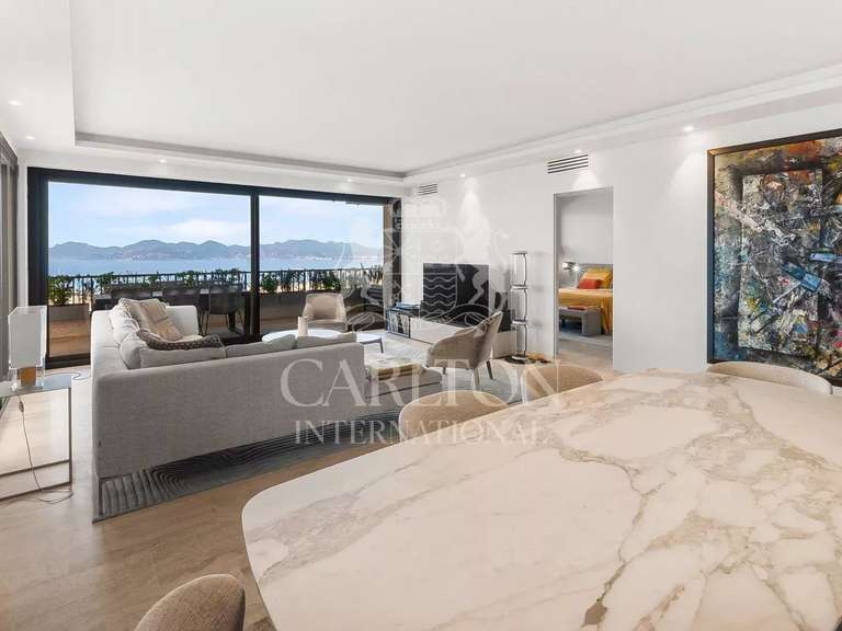 Appartement avec Vue sur mer Cannes - 3 chambres - 157m²