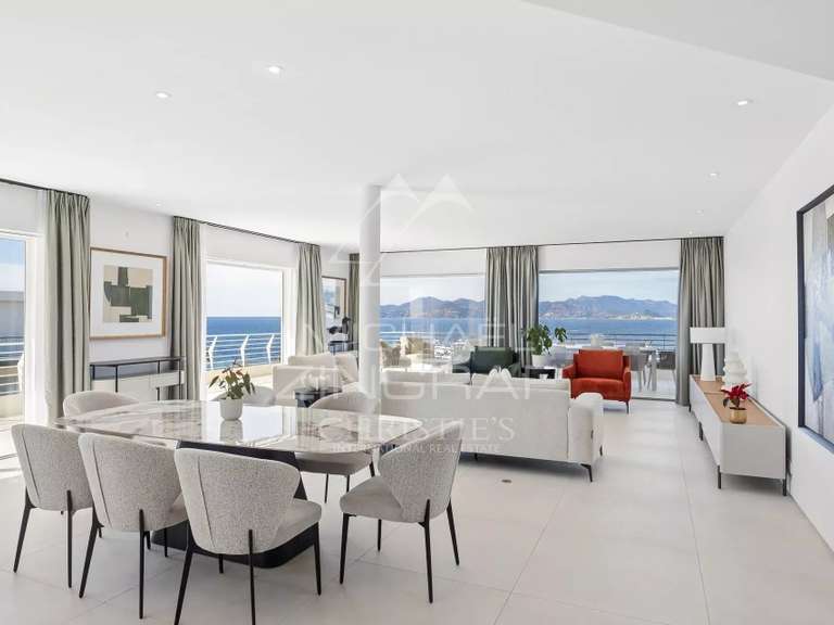 Appartement avec Vue sur mer Cannes - 3 chambres - 178m²