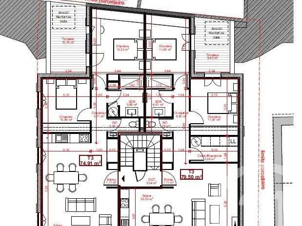 Apartment Saint-Florent - 2 bedrooms - 85m²