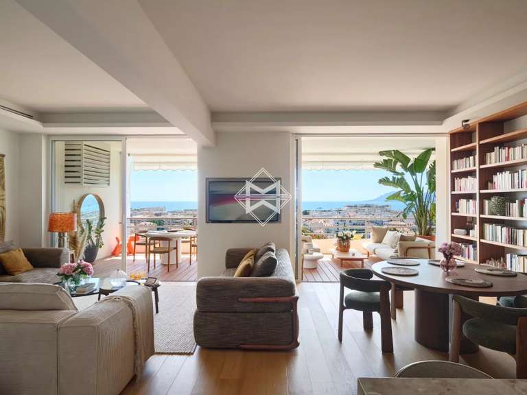 Apartment with Sea view Cannes - 2 bedrooms - 120m²