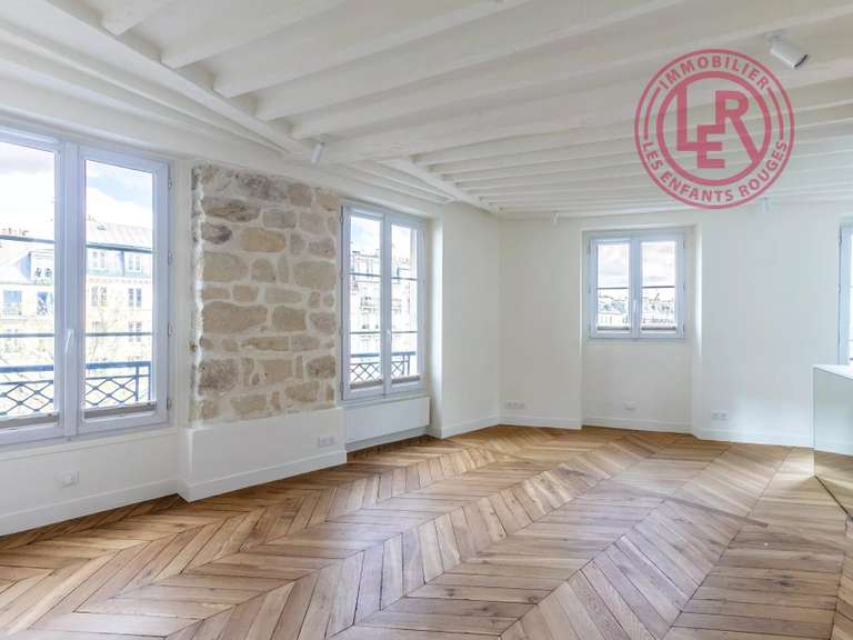 Appartement Paris 3e - 1 chambre - 43m²
