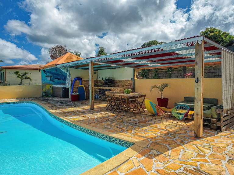 Villa avec Vue sur mer Saint-Joseph - 5 chambres - 210m²