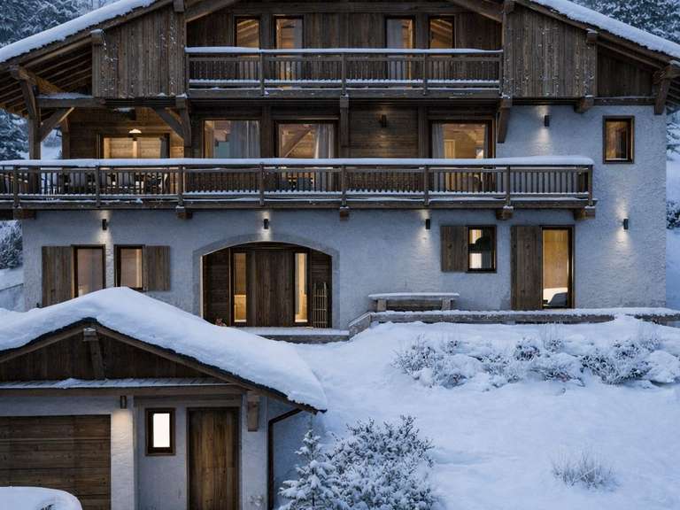Maison Saint-Gervais-les-Bains - 5 chambres - 273m²