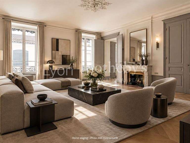 Appartement Lyon 2e - 4 chambres - 195m²