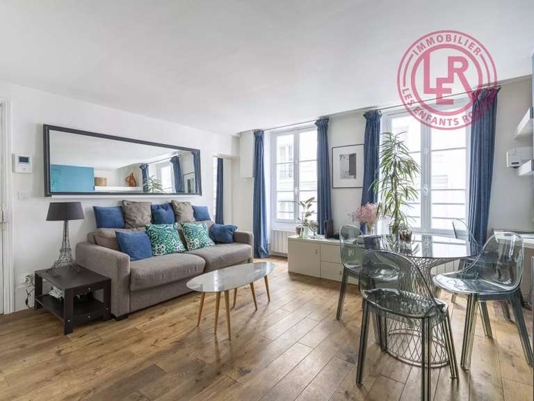 Appartement Paris 3e - 1 chambre - 31m²