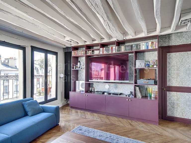 Apartment Paris 4e - 1 bedroom - 71m²