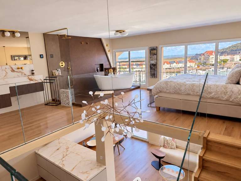 Appartement avec Vue sur mer Cabourg - 1 chambre - 90m²
