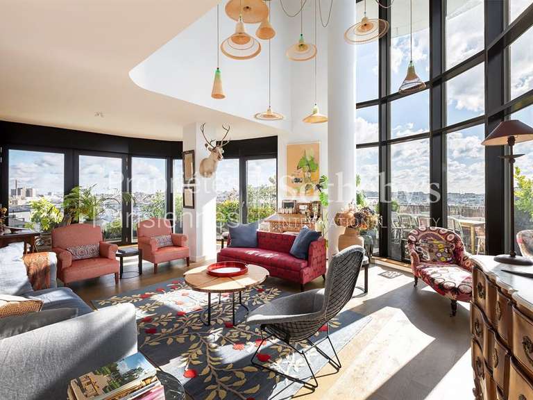 Appartement Paris 17e - 3 chambres - 198m²
