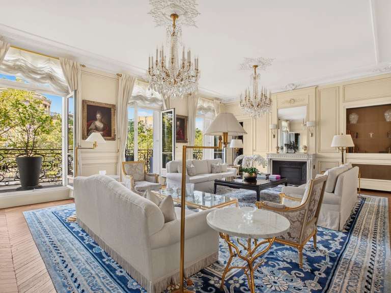 Appartement Paris 16e - 3 chambres - 200m²