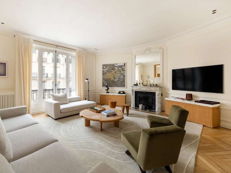 Appartement Paris 16e - 4 chambres - 214m²
