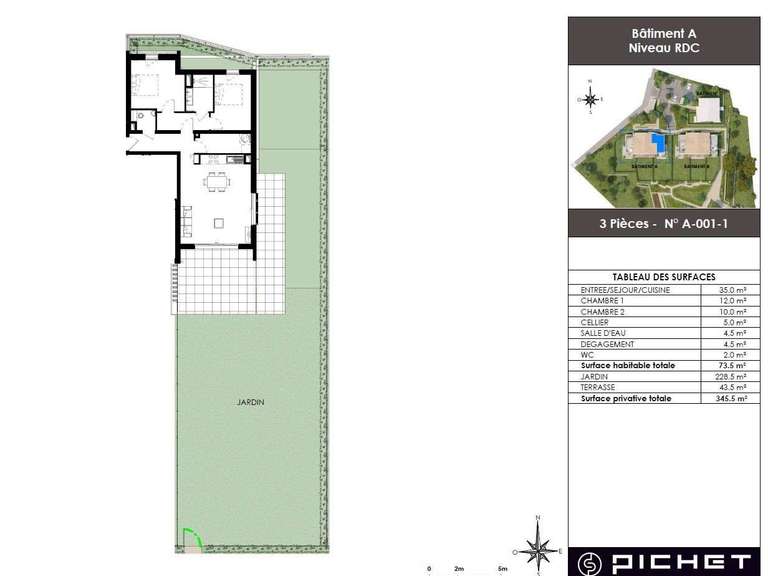 Apartment Aix-en-Provence - 2 bedrooms