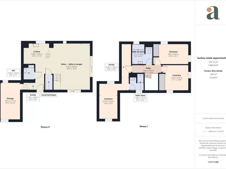 Maison Aix-en-Provence - 3 chambres - 125m²