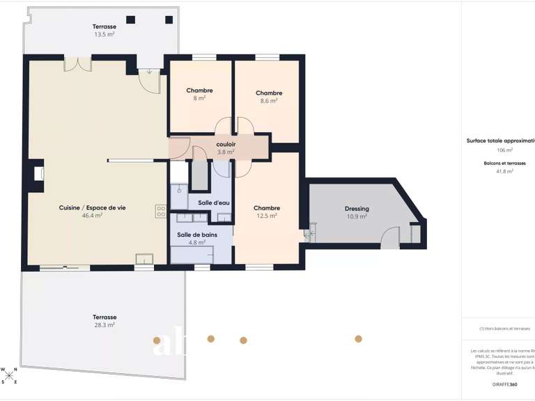 House Aix-en-Provence - 3 bedrooms - 106m²