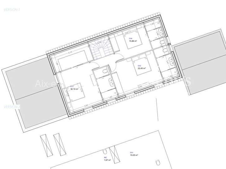 Land Aix-en-Provence - 1213m²