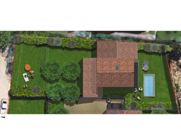 Villa Aix-en-Provence - 4 bedrooms - 156m²