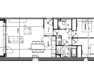 Appartement Aix-les-Bains - 2 chambres - 78m²