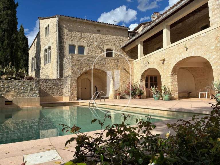 Maison Allègre-les-Fumades - 11 chambres - 425m²