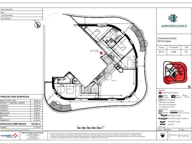 Apartment Angers - 4 bedrooms