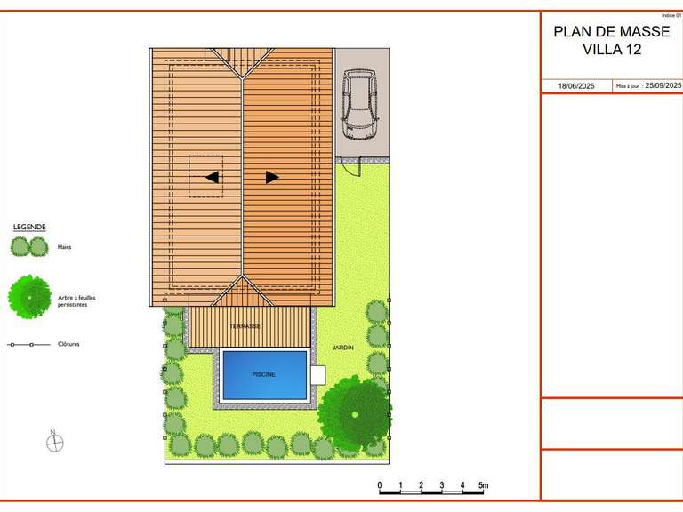 Maison Anglet - 4 chambres - 114m²