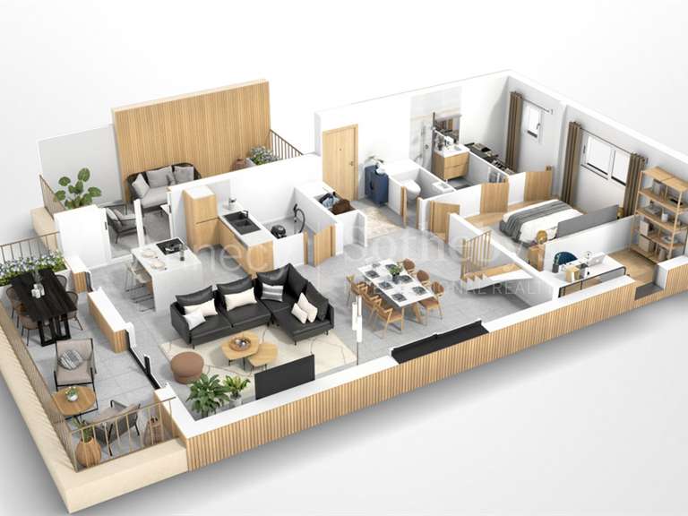 Appartement Annecy-le-Vieux - 4 chambres - 99m²