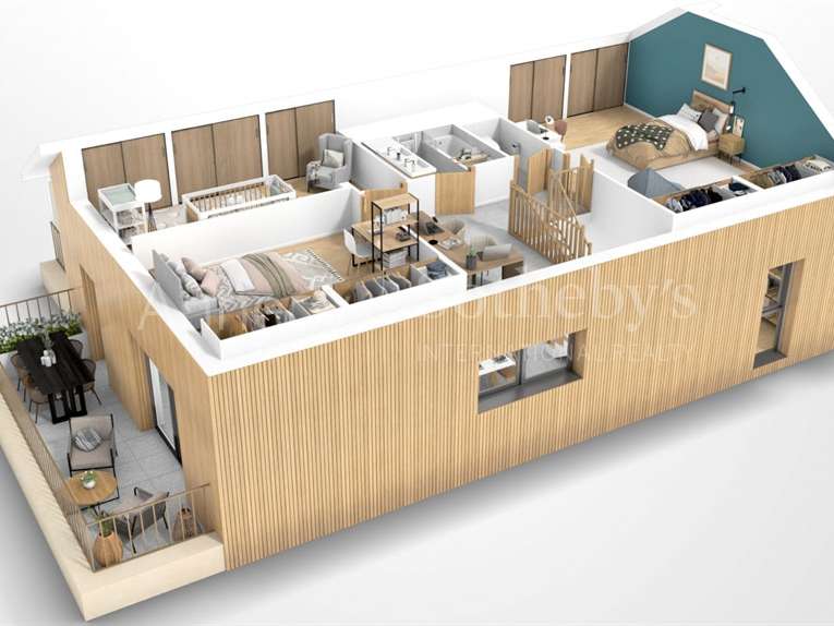 Appartement Annecy-le-Vieux - 4 chambres - 99m²