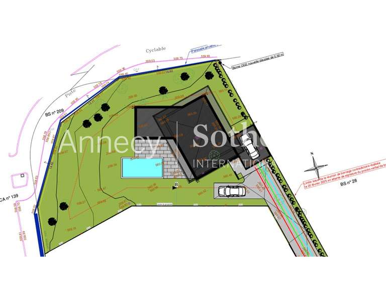 Maison Annecy-le-Vieux - 4 chambres - 182m²