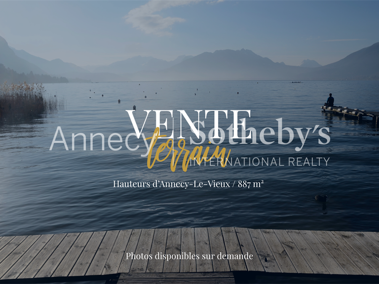 Terrain Annecy-le-Vieux - 887m²