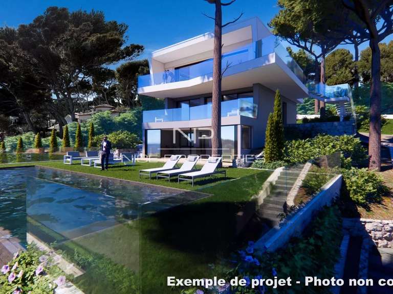 Villa avec Vue sur mer Antibes - 4 chambres - 262m²
