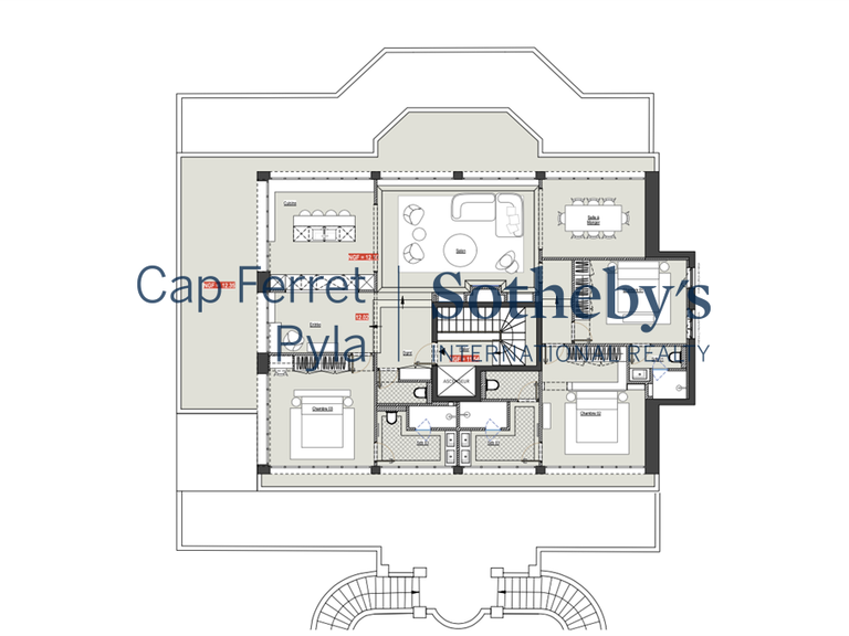 Appartement Arcachon - 3 chambres - 146m²