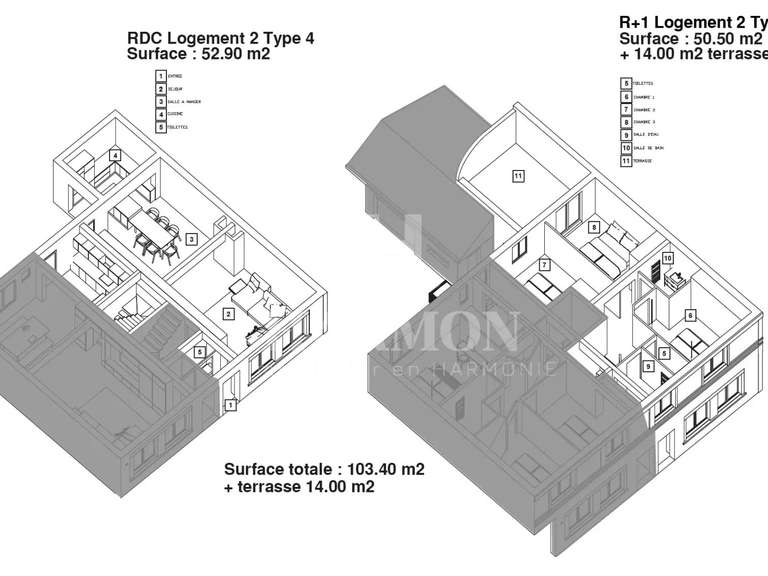 Appartement Arcachon - 96m²