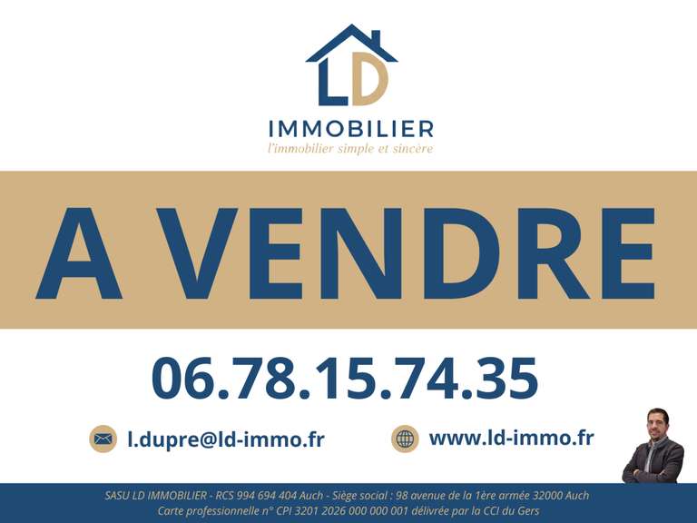 Maison Auch - 6 chambres - 400m²