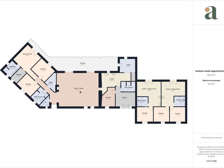 Villa Aups - 8 chambres - 261m²