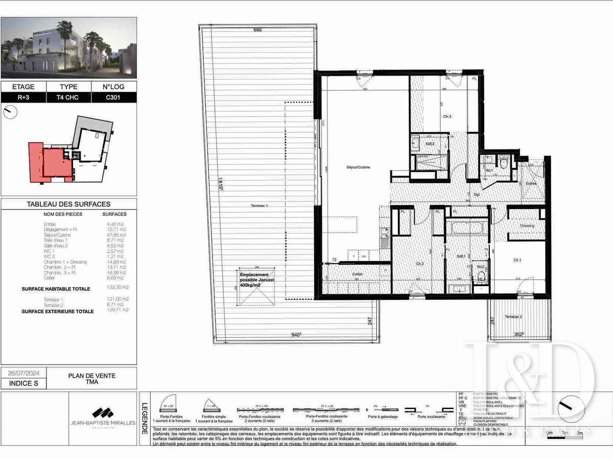 Appartement Baillargues