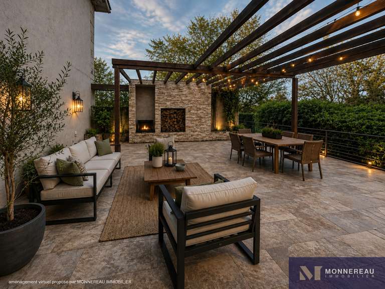 Maison Barbezieux-Saint-Hilaire - 5 chambres - 506m²