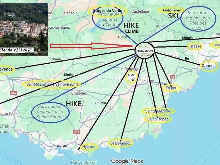 Villa Bargemon - 5 bedrooms - 265m²