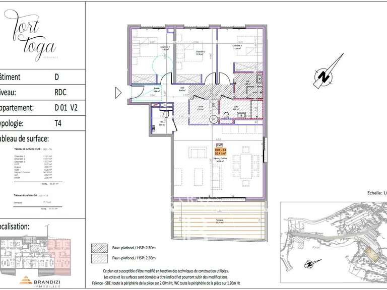 Appartement avec Vue sur mer Bastia - 3 chambres - 95m²