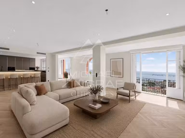 Apartment with Sea view Beaulieu-sur-Mer - 3 bedrooms - 195m²