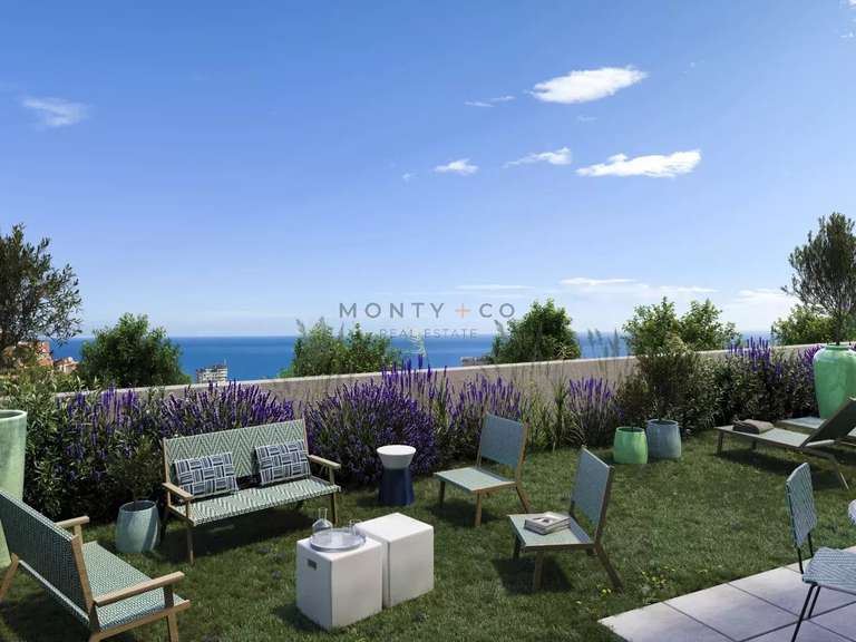 Apartment with Sea view Beausoleil - 3 bedrooms - 120m²
