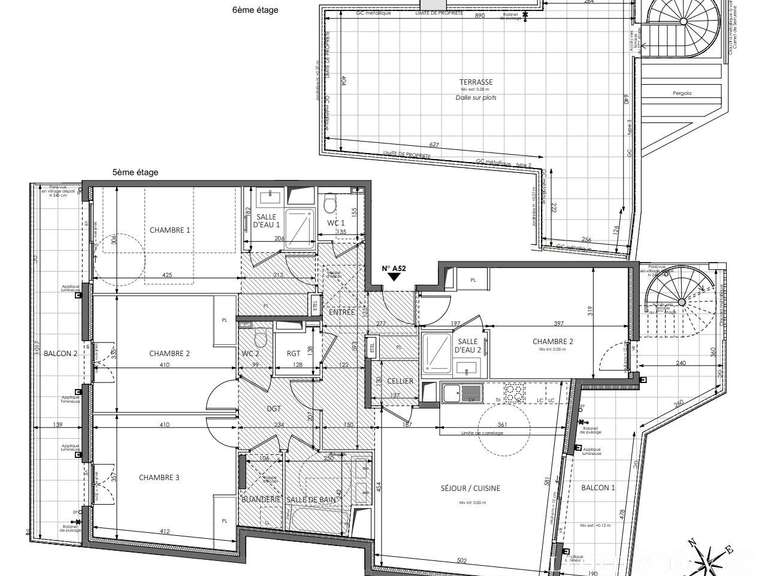 Apartment Beausoleil - 4 bedrooms - 125m²