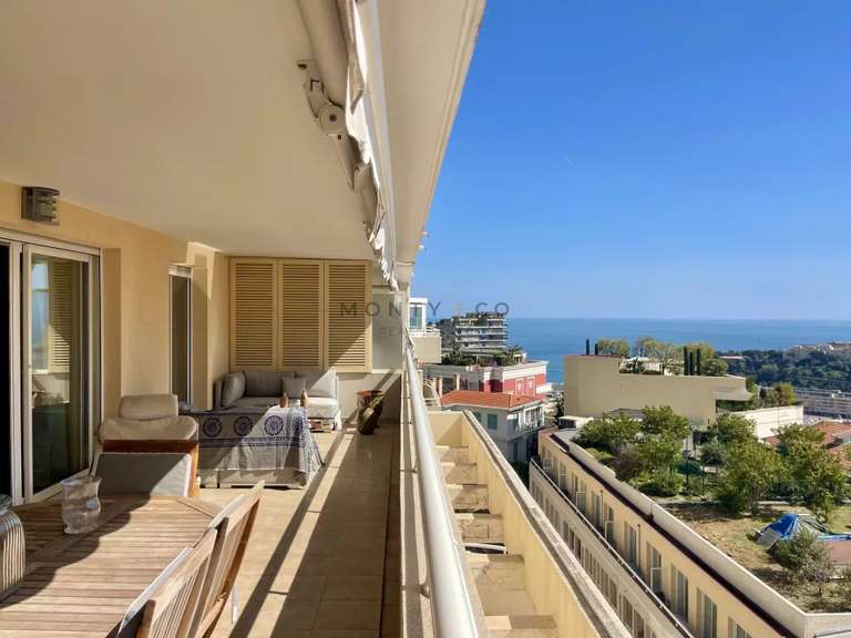 Apartment with Sea view Beausoleil - 2 bedrooms - 108m²